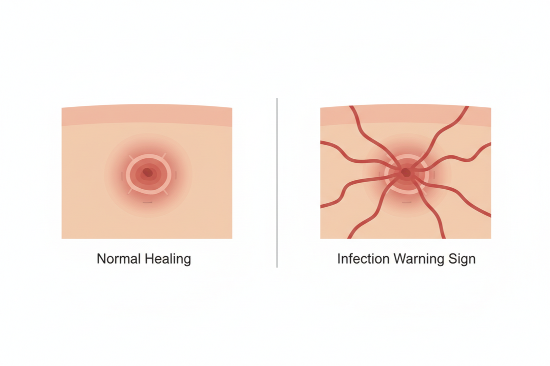 Infected Wound vs. Normal Healing: How to Tell the Difference