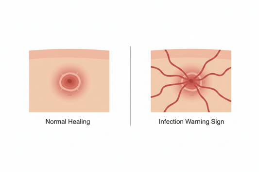 Infected Wound vs. Normal Healing: How to Tell the Difference