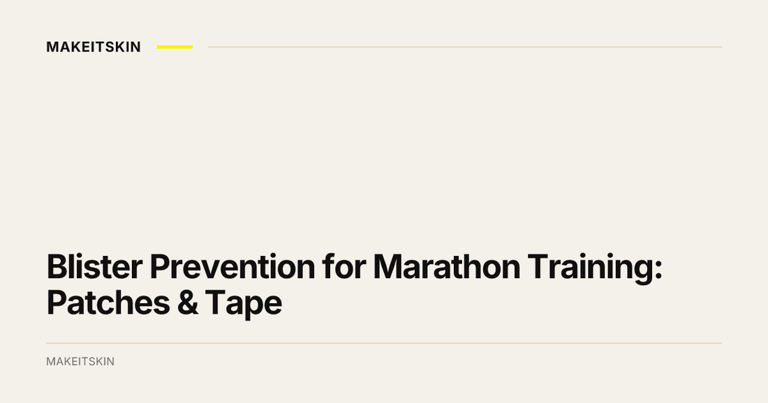 Blister Prevention for Marathon Training: Patches & Tape